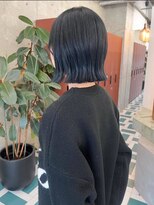 ノエ(noe)&nbsp;イメチェン/ホワイトブロンド/外ハネボブ/美髪/栄/矢場町h48