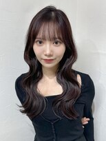 クレム 博多駅店(ChLem)&nbsp;顔まわりレイヤー 艶カラー 暗髪 韓国風 髪質改善 福岡美容室