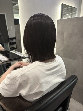 セカンド 鴨江店(2COND) 切りっぱなしヘルシーボブ