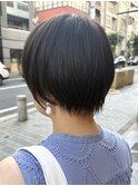 ショートボブ　綺麗シルエット