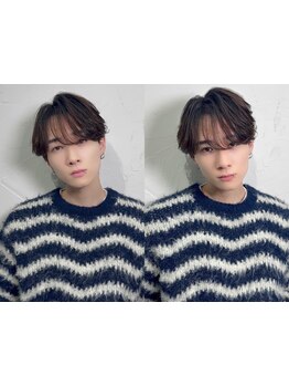 「カット\3500」気取らないカッコよさ、縮毛矯正で毎朝ラクに決まる！トレンドのカジュアルstyleはお任せ！