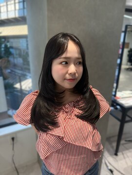 ザシェノンウメダ(THA CHAINON UMEDA) 心斎橋/着物ヘア/大人ガーリー/ダークアッシュ/似合わせカット