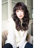 ココアベージュふわふわスパイラルパーマ・・・HINATA