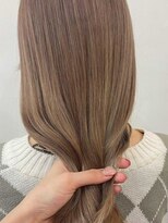 ビューティービースト 桟橋通り店(beauty:beast)&nbsp;ブリーチオンカラー/透明感のあるベージュカラー
