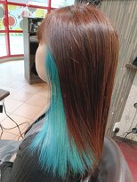 ヘアーズ ベリー 川西店(hairs BERRY)&nbsp;ターコイズ