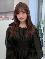 エニフォーイーストハム(Eni for eastham)&nbsp;透明感ラテブラウン/レイヤーカット/ハッシュカット
