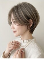 ウィールール 札幌店(WE RULE)&nbsp;40代50代人気！白髪ぼかしハイライトショート