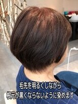 イロドリ たまプラーザ店(irodori)&nbsp;黒くなった白髪染めを明るく！白髪が目立ちにくく肌色明るく！