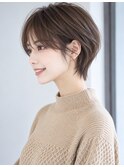 襟足タイトな大人小顔ショート