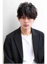 メンズサロン KIRIKA中野 メンズカット/ブリーチ/縮毛矯正/パーマ/眉毛カット/学割U24&nbsp;ツイストスパイラル/パーマ/マッシュ/メンズ/中野駅