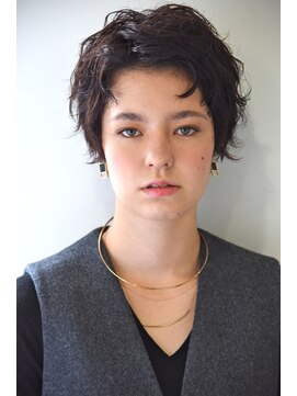 ユノ(juno) 【juno】外国人風クセ毛パーマ★マニッシュおしゃれショート