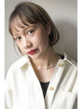 ホーミートウキョウ(HOMIE TOKYO) 渋谷 イルミナカラー×ケアブリーチ×ハイライト×TOKIO