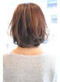 30代・40代・50代に人気ふんわりワンカールボブ
