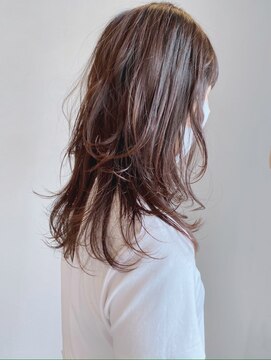 トップヘアーヒルズ 安城(TOP HAIR HILLS) 【2020夏】外ハネミディ/ニュアンスカラー/レイヤーロング