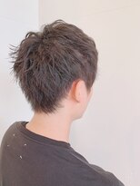 ジップ 緑店(zip)&nbsp;メンズアッシュグレー×２０代外国人風