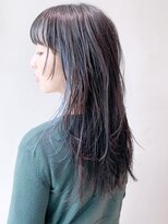 アルバム 銀座(ALBUM GINZA)&nbsp;インナーブルー_ショコラベージュボブルフベビーバング_ba335722