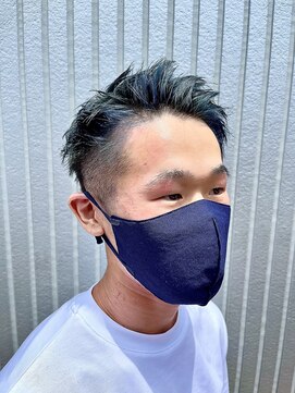 ブルーモスク トウキョウ(TOKYO) 爽やかショート　ブルーブラック