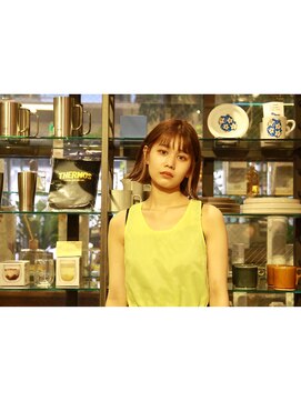 リューデパルティル(lieu de PARTIL) 切りっぱなしボブ