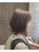 ティエル(TieLu)&nbsp;波ふわ×パールグレージュ×外国人風