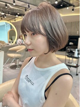 ロンドブルーム 天神大名店(Lond Bloom) 10代20代30代ショートボブ髪質改善丸みショート似合わせカット