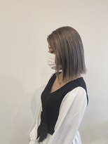 ヘアーメイク ヴェルダ(Hair make VERDA) ☆切りっぱなし前下がりボブ☆