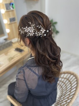 グラムール(Gramour) ハーフアップ