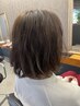 【気になる根本白髪／頭皮改善】カット＋リタッチカラー＋炭酸ヘッドスパ
