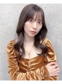 巻き×ロング×ブラウン