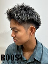 ルースト 渋谷店(ROOST)&nbsp;スパイキーショート×ホワイトハイライト