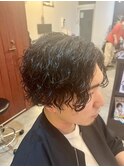 メンズスパイラルパーマ