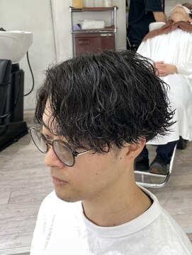 ドットトウキョウ 横浜店(dot.tokyo) 【菊地瞬平】カット+波巻きパーマ(横浜/メンズパーマ)