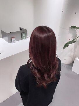 レフ(LEF) ボルドー/ダブルカラー/ケアブリーチ/ハイトーン