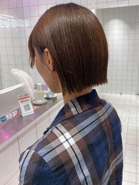 ココ なかもず店(COCO) レイヤーカット/ボブ/髪質改善/チェリーブラウン