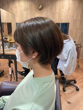 ジーナ 船橋(Zina) 髪質改善＊マチルダボブアッシュカラー＊美髪【Zina船橋】