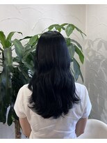 アン(Hair make un)&nbsp;ネイビーブラック