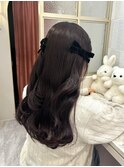 ブリーチなしラベンダーピンクカラー