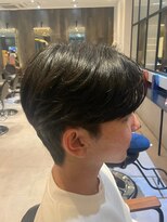 ダブル(W) メンズ/マッシュショート/韓国スタイル