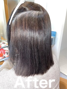 スリーク(SLEEK) 髪質改善【縮毛矯正】SLEEK式　アフター内側