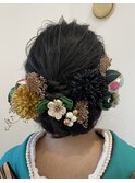 成人式×ヘアセット