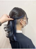 インナーカラーにツーブロックがお洒落【ツーブロック女子】