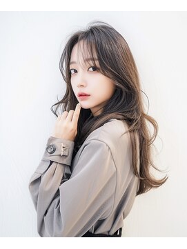 ヘア ケア オディール(Hair Care Odile) 【コテ巻き風パーマ/ナチュラルカラー】ピンクベージュ