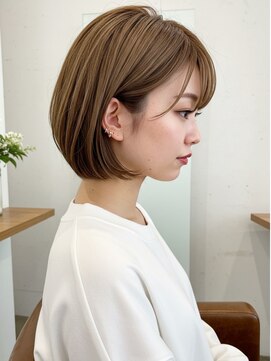 エル 新小岩(elu) 美髪/ワイドバング/レイヤーカット/くすみベージュ/新小岩駅