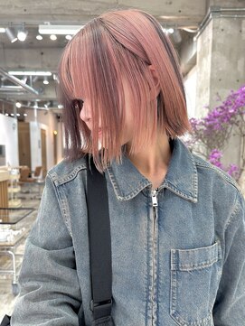 カシェル(cashel kishaba) 【デザインカラー】ピンク×ブラック