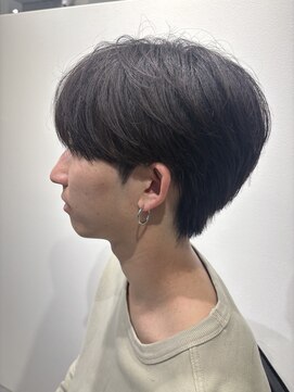 ハイプ(HYPE) ナチュラルマッシュ/韓国マッシュ/ニュアンスパーマ/メンズ/眉毛