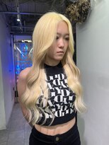 グロウ 渋谷(grow)&nbsp;【ボブから劇的チェンジ☆ブロンドロング】