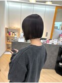 大人かわいいぱつっと韓国タッセルボブ