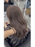 ブリーチなしでできるシアーグレージュ♪10代20代30代