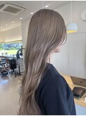 透明感ミルクティーベージュ