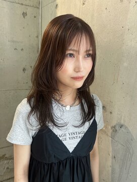 ラニヘアサロン(lani hair salon) たっぷりレイヤースタイル/顔周りレイヤー/ハッシュカット