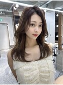 レイヤーカット小顔に見せるヘア/韓国ヘア/髪質改善/福岡/博多